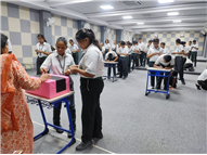Democracy in action was witnessed at DPS Shaheedpath