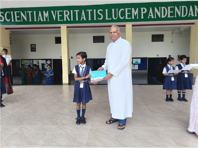 Prize Distribution/Certificate - Solo song Competition/Inter house group dance Competitionn
