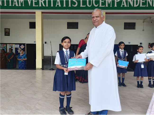 Prize Distribution/Certificate - Solo song Competition/Inter house group dance Competitionn