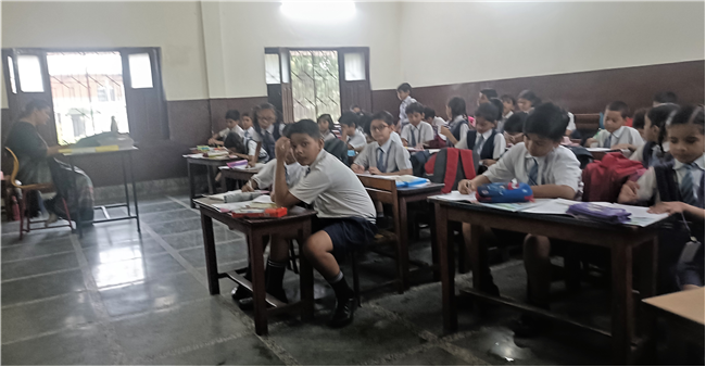 Hindi Writing Competition 2025-26(Class 1 to Class 8)