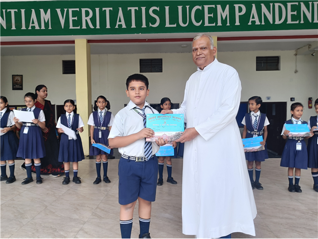 Prize Distribution/Certificate - Solo song Competition/Inter house group dance Competitionn