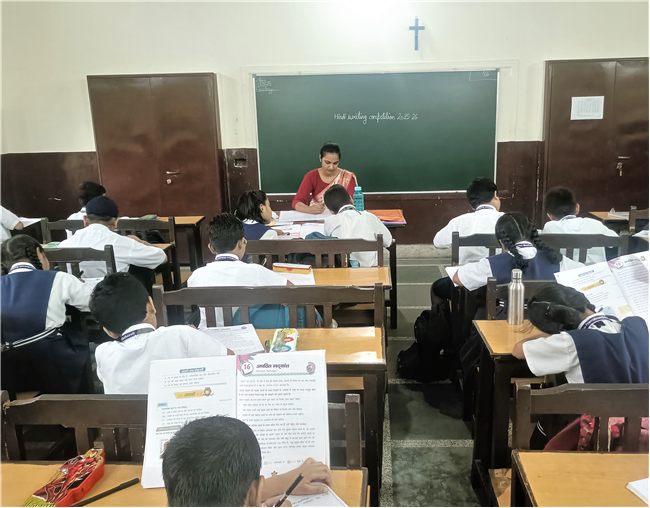 Hindi Writing Competition 2025-26(Class 1 to Class 8)