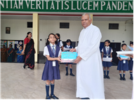 Prize Distribution/Certificate - Solo song Competition/Inter house group dance Competitionn