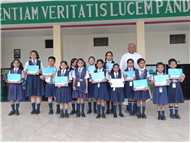 Prize Distribution/Certificate - Solo song Competition/Inter house group dance Competitionn