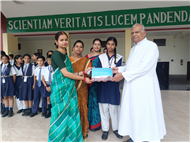 Prize Distribution/Certificate - Solo song Competition/Inter house group dance Competitionn