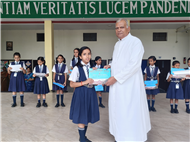 Prize Distribution/Certificate - Solo song Competition/Inter house group dance Competitionn