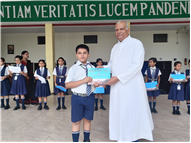 Prize Distribution/Certificate - Solo song Competition/Inter house group dance Competitionn