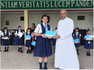 Prize Distribution/Certificate - Solo song Competition/Inter house group dance Competitionn