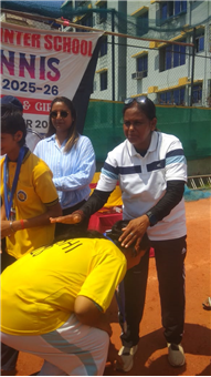 We are thrilled to announce that our school soft tennis girls team has achieved outstanding success in 3rd Patna District Inter School soft tennis championship