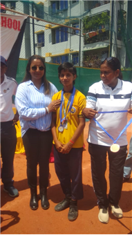 We are thrilled to announce that our school soft tennis girls team has achieved outstanding success in 3rd Patna District Inter School soft tennis championship