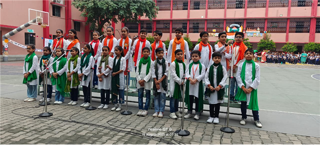 Independence Day Celebration at Junior Wing(ADA Colony Campus)