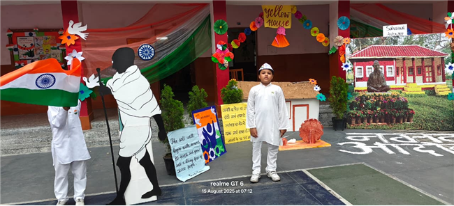 Independence Day Celebration at Junior Wing(ADA Colony Campus)