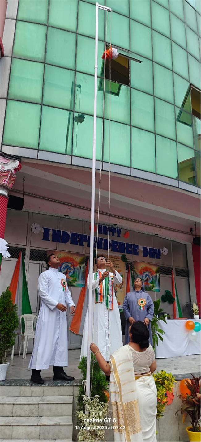 Independence Day Celebration at Junior Wing(ADA Colony Campus)