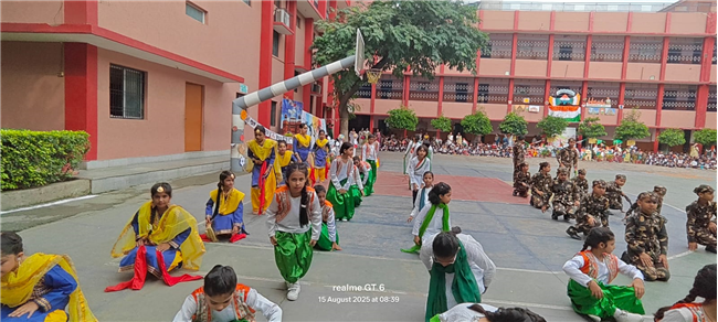 Independence Day Celebration at Junior Wing(ADA Colony Campus)
