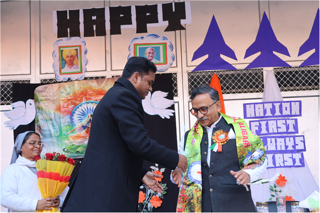 77TH REPUBLIC DAY CELEBRATION AT JUNIOR WING