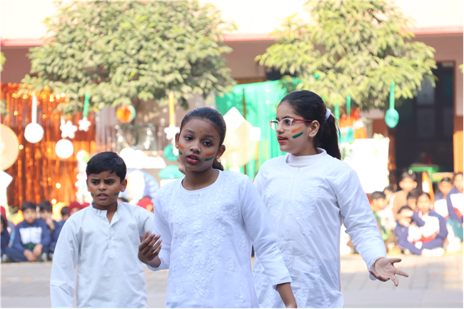 77TH REPUBLIC DAY CELEBRATION AT JUNIOR WING