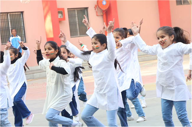 77TH REPUBLIC DAY CELEBRATION AT JUNIOR WING
