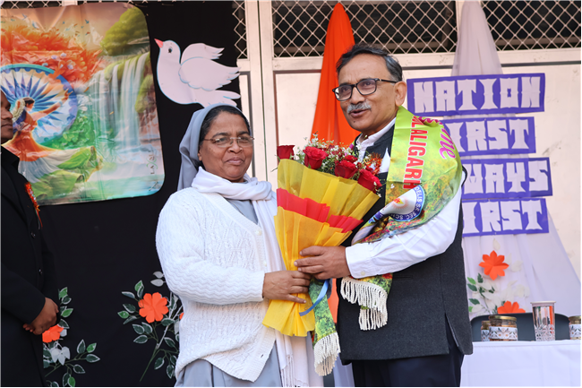 77TH REPUBLIC DAY CELEBRATION AT JUNIOR WING