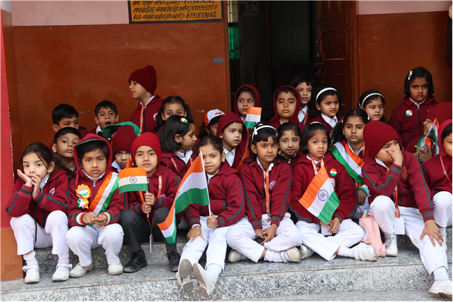 77TH REPUBLIC DAY CELEBRATION AT JUNIOR WING