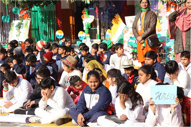 77TH REPUBLIC DAY CELEBRATION AT JUNIOR WING