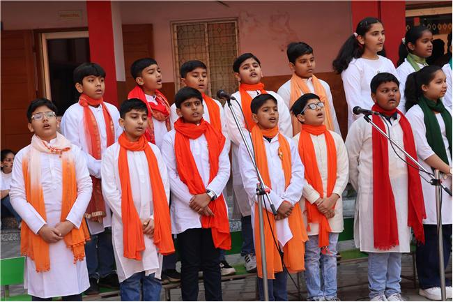 77TH REPUBLIC DAY CELEBRATION AT JUNIOR WING