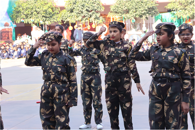 77TH REPUBLIC DAY CELEBRATION AT JUNIOR WING