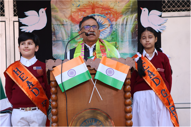77TH REPUBLIC DAY CELEBRATION AT JUNIOR WING