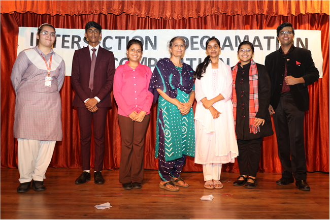 Inter Section Declamation Competition grade 10
