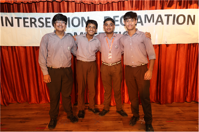 Inter Section Declamation Competition grade 10