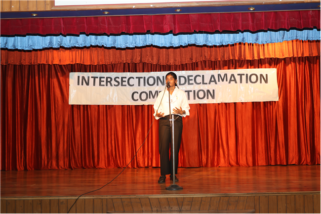 Inter Section Declamation Competition grade 10