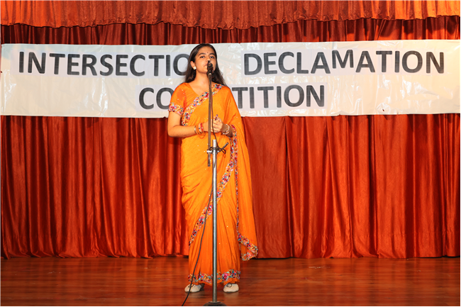 Inter Section Declamation Competition grade 10