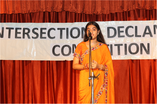 Inter Section Declamation Competition grade 10
