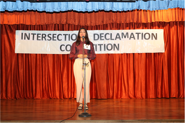 Inter Section Declamation Competition grade 10
