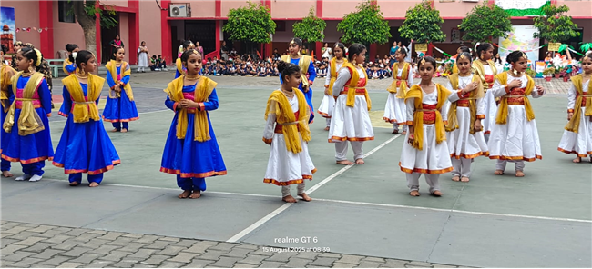 Independence Day Celebration at Junior Wing(ADA Colony Campus)