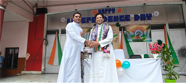 Independence Day Celebration at Junior Wing(ADA Colony Campus)