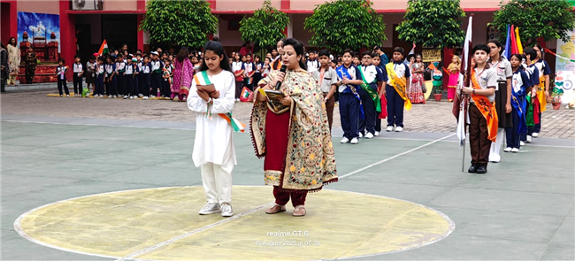 Independence Day Celebration at Junior Wing(ADA Colony Campus)