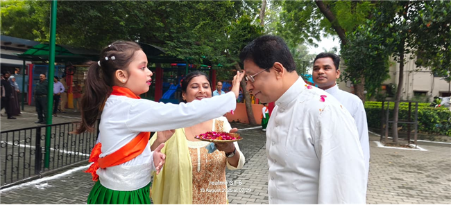 Independence Day Celebration at Junior Wing(ADA Colony Campus)