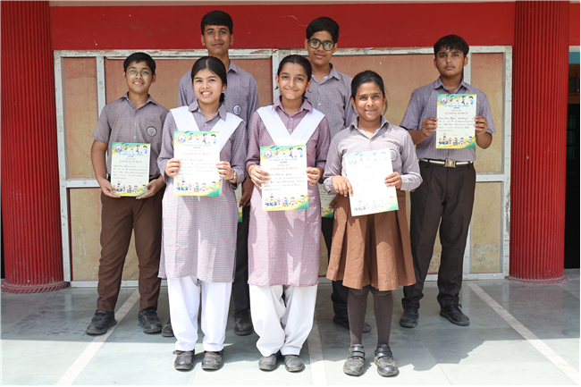 Distribution of Certificates to the Inter House Carrom, Chess and Table Tennis Competition