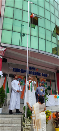 Independence Day Celebration at Junior Wing(ADA Colony Campus)