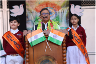 77TH REPUBLIC DAY CELEBRATION AT JUNIOR WING