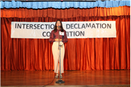 Inter Section Declamation Competition grade 10