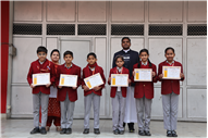 Certificate Distribution For Frog Race, 50 Meter Race and 100 Meter Race At Junior Wing