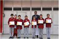 Certificate Distribution For Frog Race, 50 Meter Race and 100 Meter Race At Junior Wing