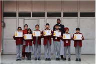 Certificate Distribution For Frog Race, 50 Meter Race and 100 Meter Race At Junior Wing