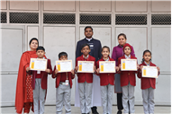 Certificate Distribution For Frog Race, 50 Meter Race and 100 Meter Race At Junior Wing