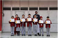 Certificate Distribution For Frog Race, 50 Meter Race and 100 Meter Race At Junior Wing