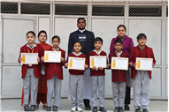 Certificate Distribution For Frog Race, 50 Meter Race and 100 Meter Race At Junior Wing