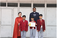 Certificate Distribution For Frog Race, 50 Meter Race and 100 Meter Race At Junior Wing