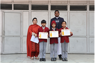 Certificate Distribution For Frog Race, 50 Meter Race and 100 Meter Race At Junior Wing