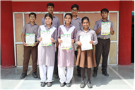 Distribution of Certificates to the Inter House Carrom, Chess and Table Tennis Competition